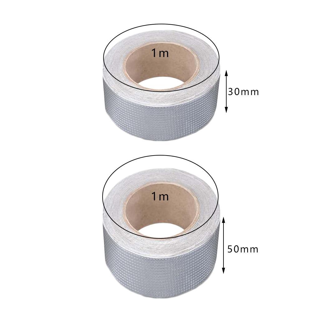 Wasserdichtes Dichtung Butyl selbstklebende Gummi Speziales Aluminiumfolienband für Dachriss Reparaturdach Farbe Stahlfliesen Reparatur