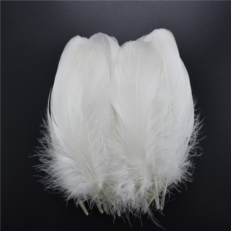 white feasant Crafts for Crafts Duck Goose Feather