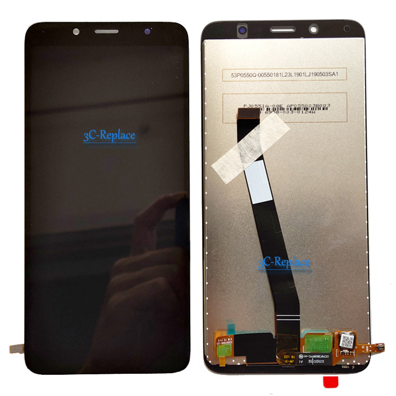 5,5 pollici neri Xiaomi Redmi 7A MZB7995IN MZB7798in Touch Screen Digitazer Display LCD Gruppo LCD Sostituzione / con telaio