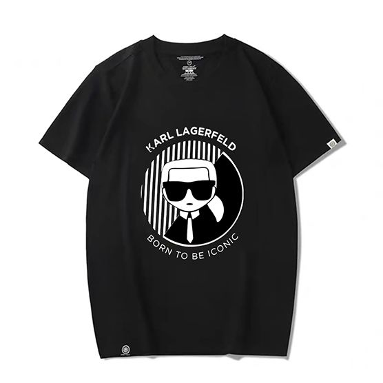 女性と男性のための男性TシャツデザイナーシャツTshirt Tshirt Karl Summer ClothingカジュアルTシャツ印刷