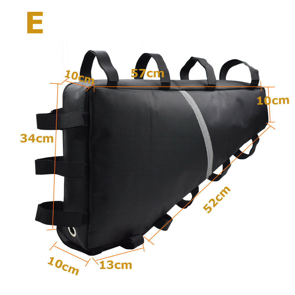 9 Mountain Bike Triangle Tube Frame Bag Hangen Batterij Opslag 36V 48V Waterdichte fietszak opslag fietsen fietstas