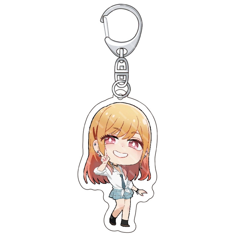 Anime DIY ACCESSOIR My Dress-up Darling Kitagawa Marin Acrylic Keychain Sono Bisque Doll Wa Koi wo Suru Cosplay Backpack Pendant