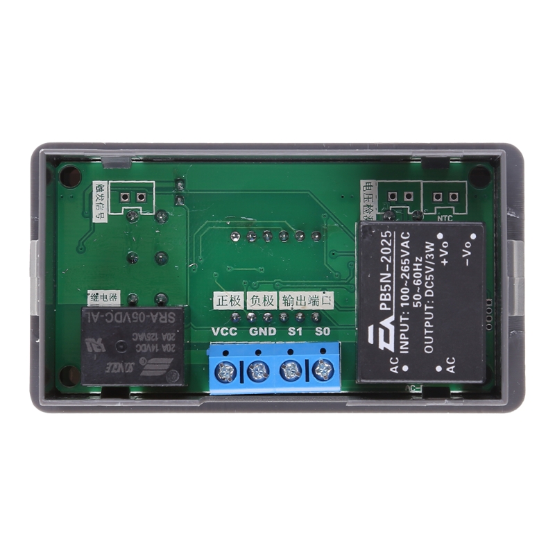 Module de relais de retard pratique avec écran LCD pour DC 5V 12V 24V Digital Timer Cycle Retter Controlt Interrupteur AC 110V