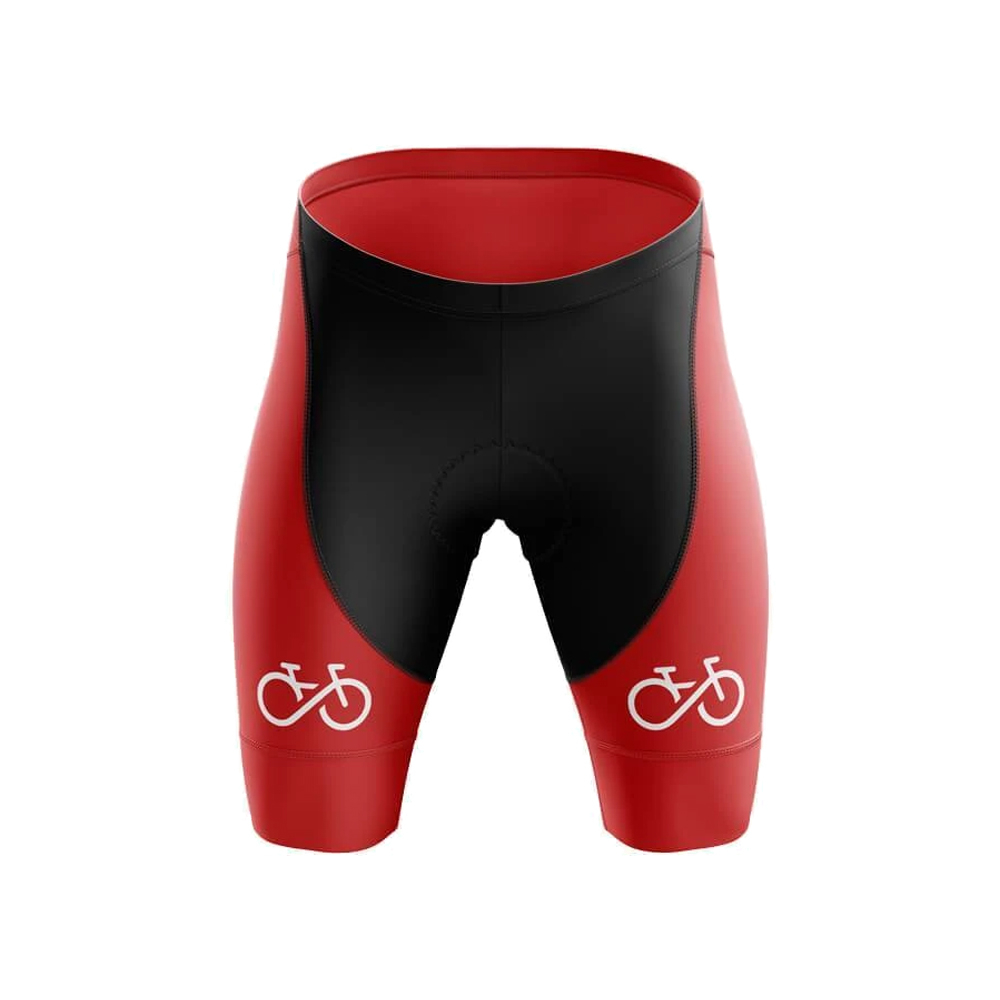 Fiets voor altijd zomer Red Cycling Jersey Set Short Sleeve Bib Shorts Gel Breathable Pad Maillot Ciclismo Hombre