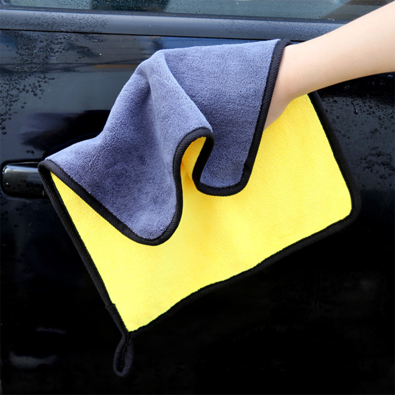 2 stks Auto Wash MicroFiber handdoekauto reiniging droogdoek Himming Car Care Doek Details Car Wash handdoek voor Home