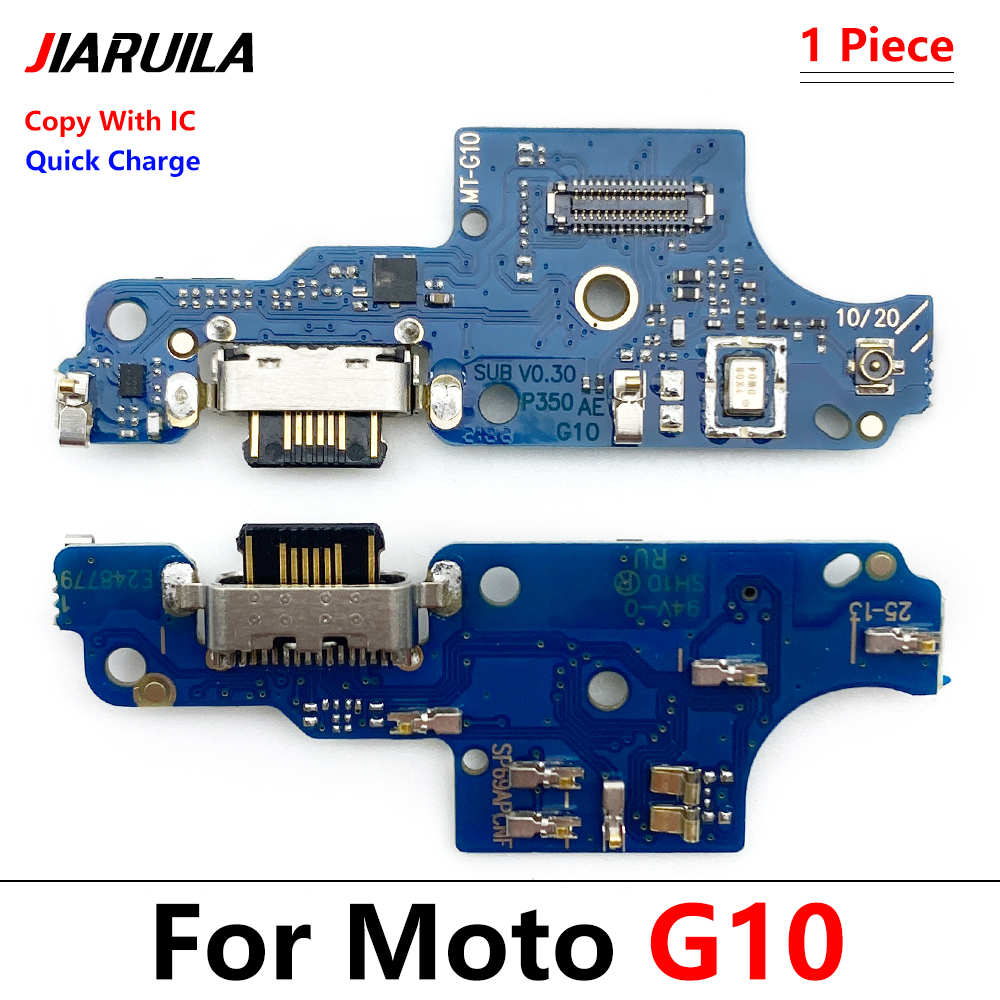 Dock Connector USB Port Port Flex Kabel dla Moto G10 G20 G30 G50 G60 G100 G200 Power G60S G31 G41 G71 G22 G82 5G