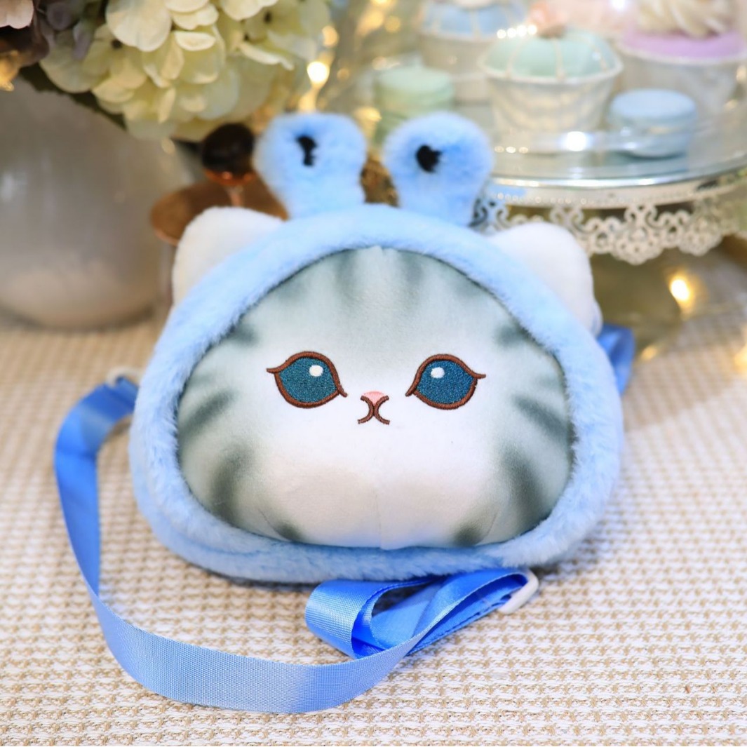 Borsa da gatto da 8 pollici con gatto da gatto da 20 cm bambola bambola di coniglio peluche stelle giocattolo