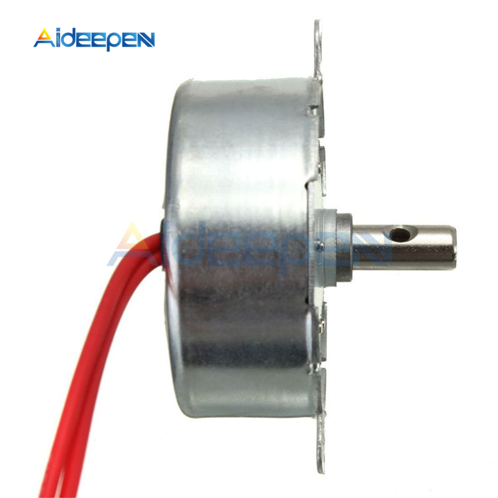 AC 12V AC 100-127V 220-240V 50 / 60Hz MOTEUR SYNCHRONE 1,4RPM-60RPM ROBUST COUPLE 4W TYC-50