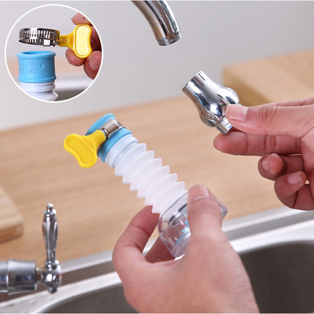 Douche flexibel verstelbare extender waterfilter keukenkraan kraankop splash-proof