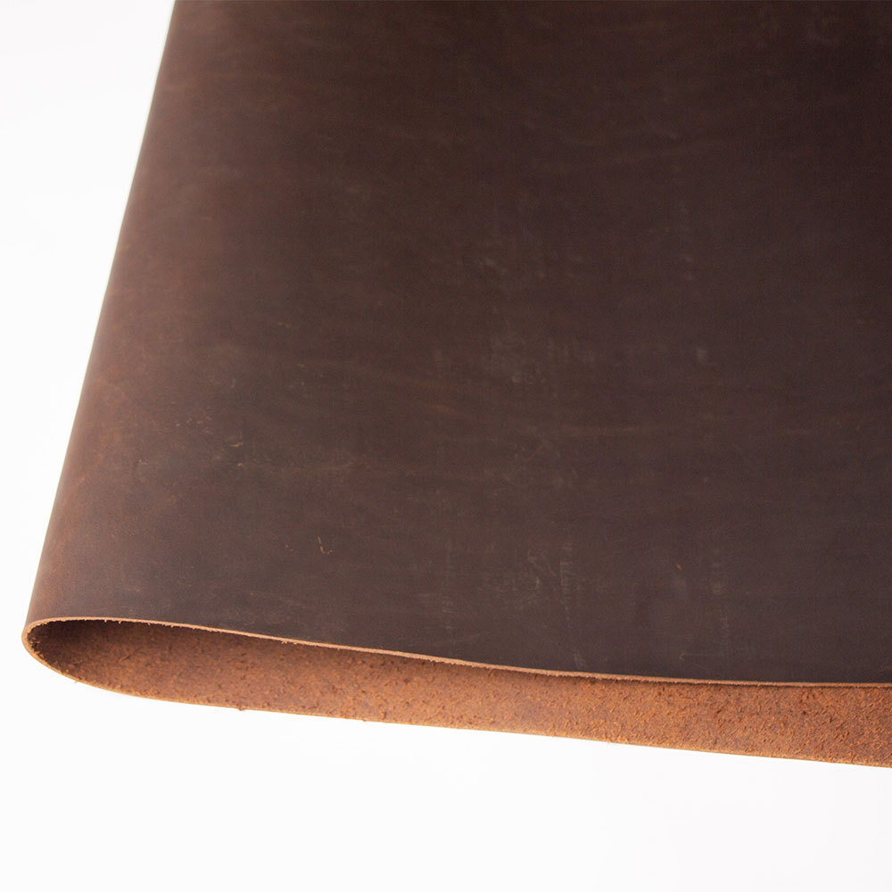 Cowhide Wax horse leather thick genuine leather raw material DIY leather 1.8 to 2.0 mm Full Grain Cowhide Available
