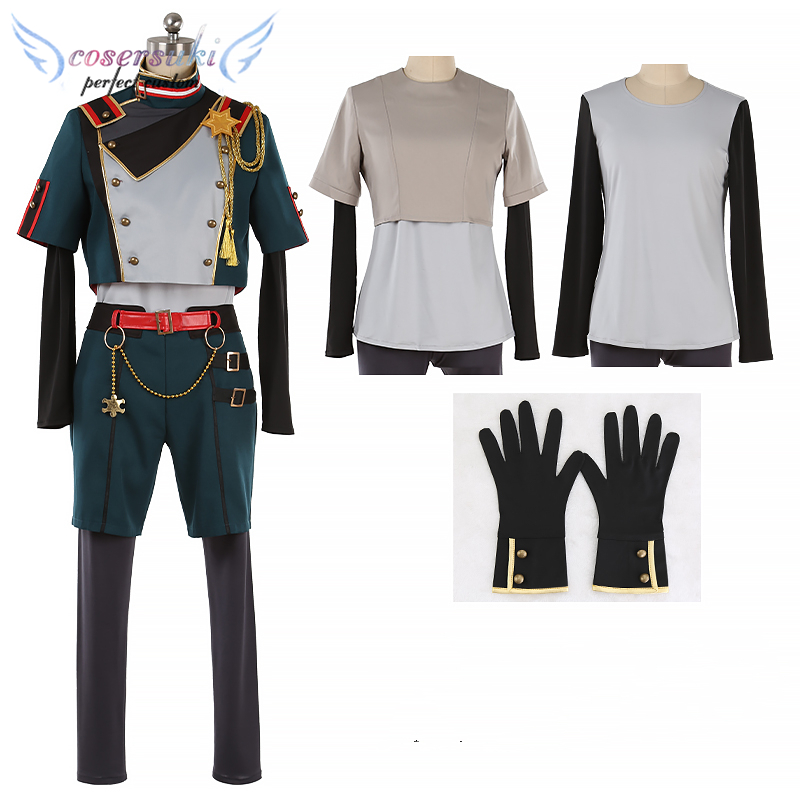 Игровые ансамблевые звезды Оукава Кохаку униформ униформ Unisex Cosplay Carnaval Costum