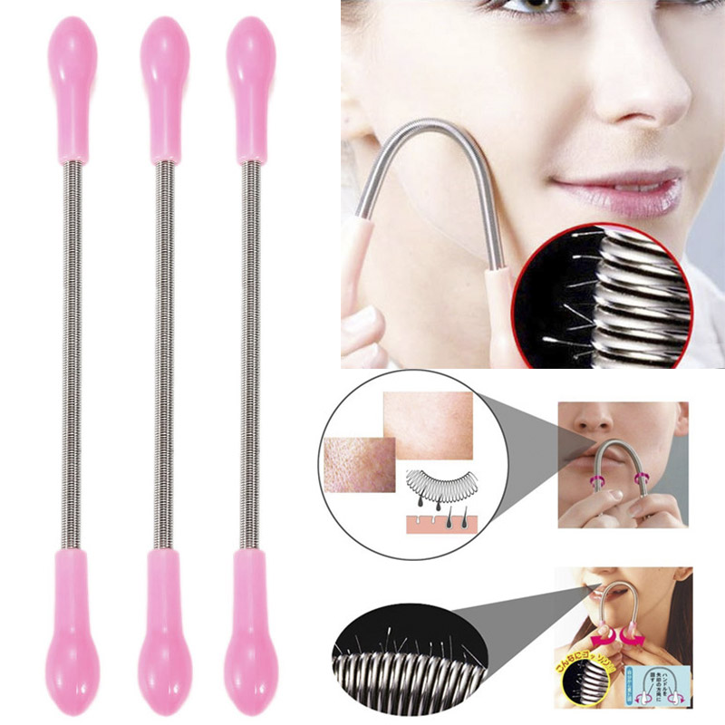 1/3/Kobiety Włosy Spring Stick Remover Facial Epilator Nić Epistick Epicare Narzędzie Efektywne depiadora twarz do usuwania włosów