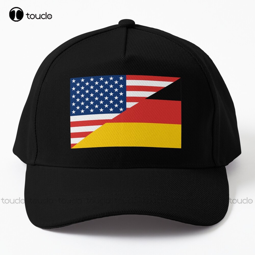 USA Germany Student Exchange Baseball Cap Hats для мужчин персонализированные пользовательские унисекс для взрослых подростков молодежь летние открытые кепки искусство