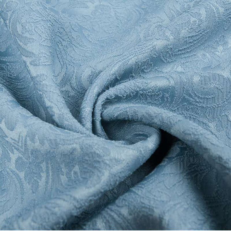 Ventes chaudes 2yds Brocade Tissu Damask Jacquard America Style Costume de bonne qualité Polyester Jacquard en dentelle Tissu pour robes