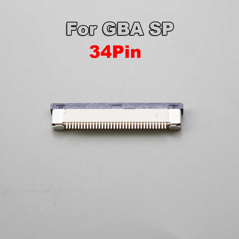 YUXI Brand New LCD Screen Flex Cable Clip Connector Socket For GameBoy GBC GBA GBA SP Repair Parts