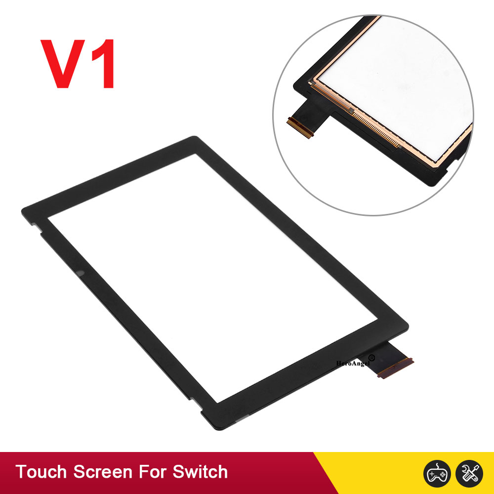 Digitalizzatore in vetro originale lo switch touchscreen Sostituire il controller Nintendo Switch NS Console Touch Screen Digitazer