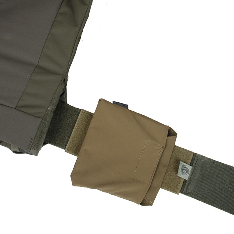 NIEUWE ZIJNAPPOUCHE POUCH-POCKETS SET ZWART CB RG VOOR FPC TACTICAL VEST TMC3527-MC