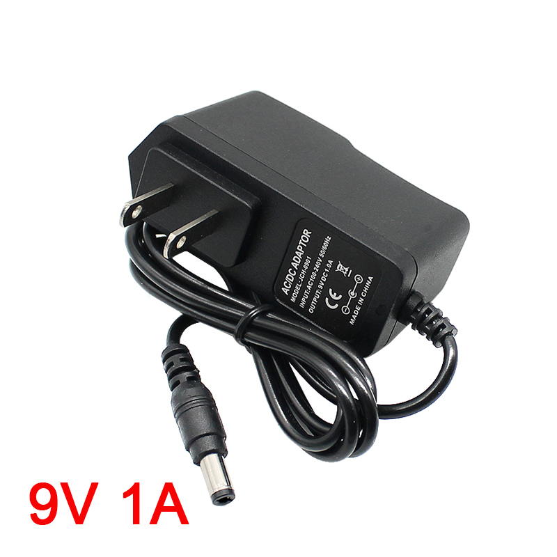 Ładowarka adaptera zasilacza DC 4,5 V 6V 9V 1A 2A Zasilanie LED AC 220 V do 9 V -VeRter Adapter 9V 2A SMPS Transformator oświetleniowy