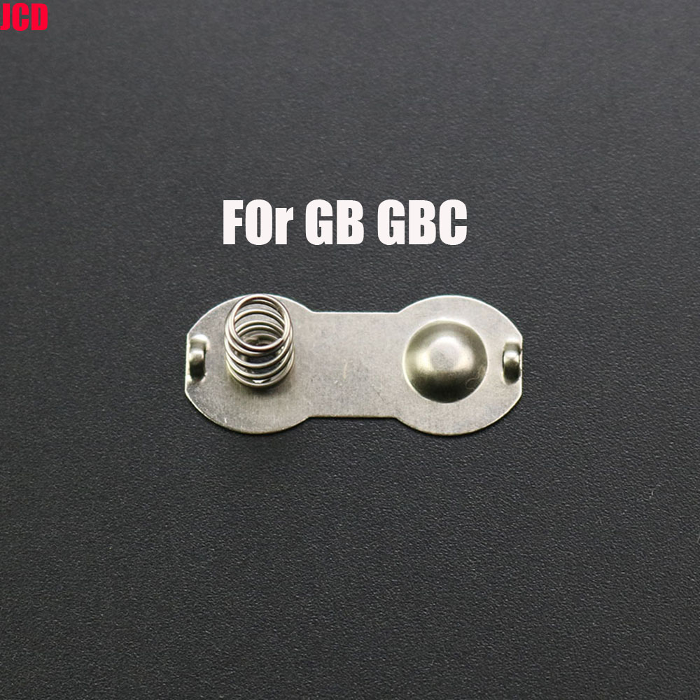 JCD para GBA GBC GB GBP Terminales de batería Contactos de resorte para Game Boy Advance Game Machine Battery Metal Contactos de metal