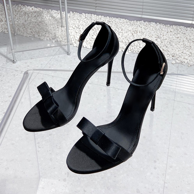 Мода изысканная высокая сандалии на каблуках летние новые бабочки декор банкет круглый