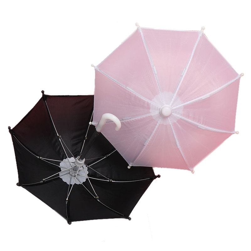 multiples Mini Creative Doll Umbrella 10 couleurs accessoires verts violets jaunes pour Barbie Doll Kids Toy