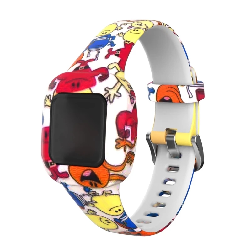 Мягкая силиконовая часовая полоса для Garmin Fit Jr 3 ремешок для детей браслет браслет для запястья Garmin Vivofit Jr3.