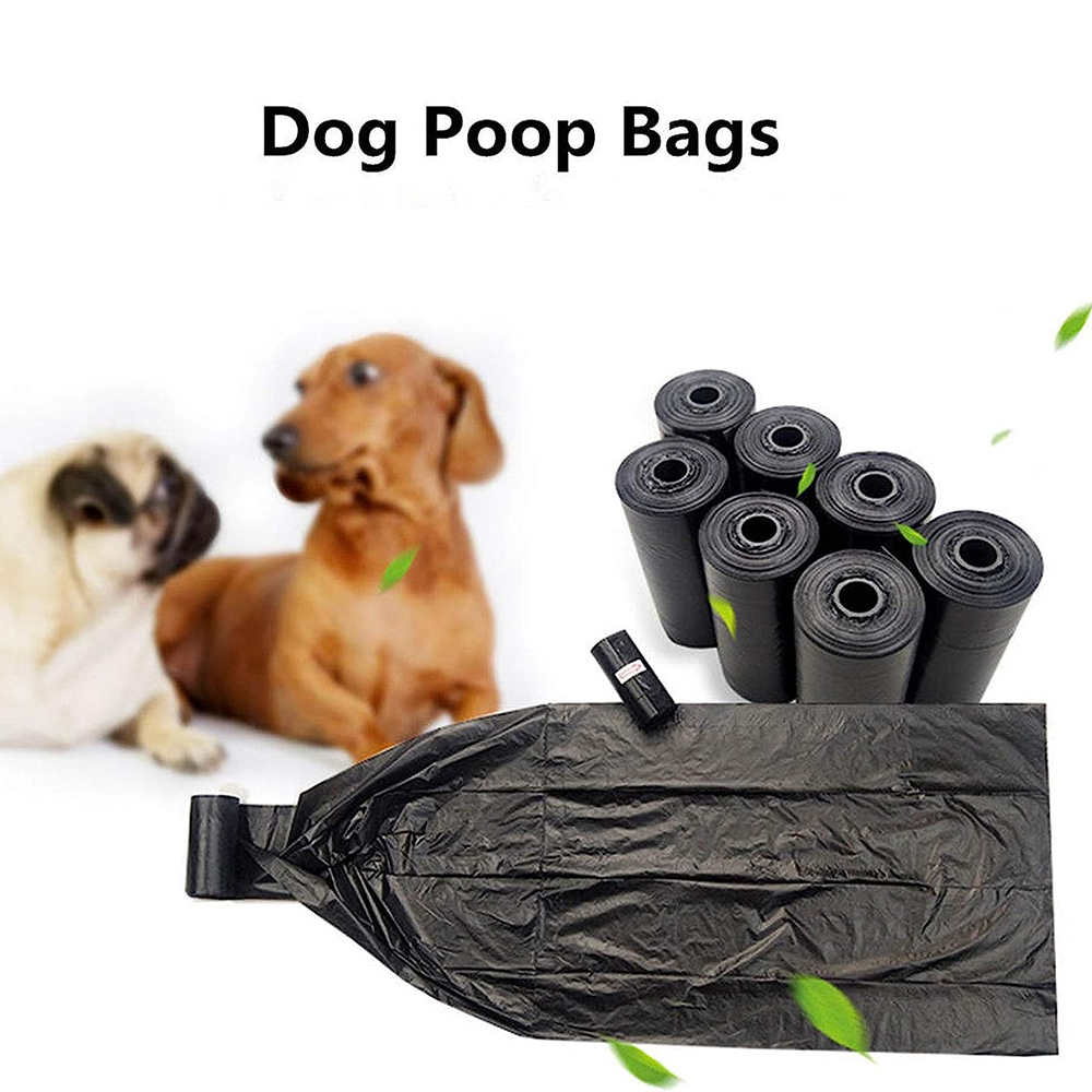 10-100 Roll Dog Poop Torby na pies duże worki na odpady kota piesek na zewnątrz dom czysty uzupełnienie śmieci worka dla zwierząt domowych 15 toreb/ rolka