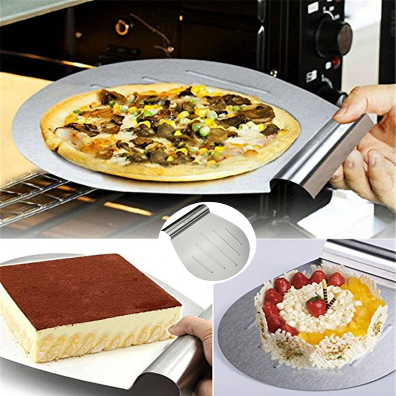 Walfos Food Grade Transfer Cake Tray Schep Cake Beweging Brood Brood Pizza Blade Schep Bakware Bakschrijver Cozinha