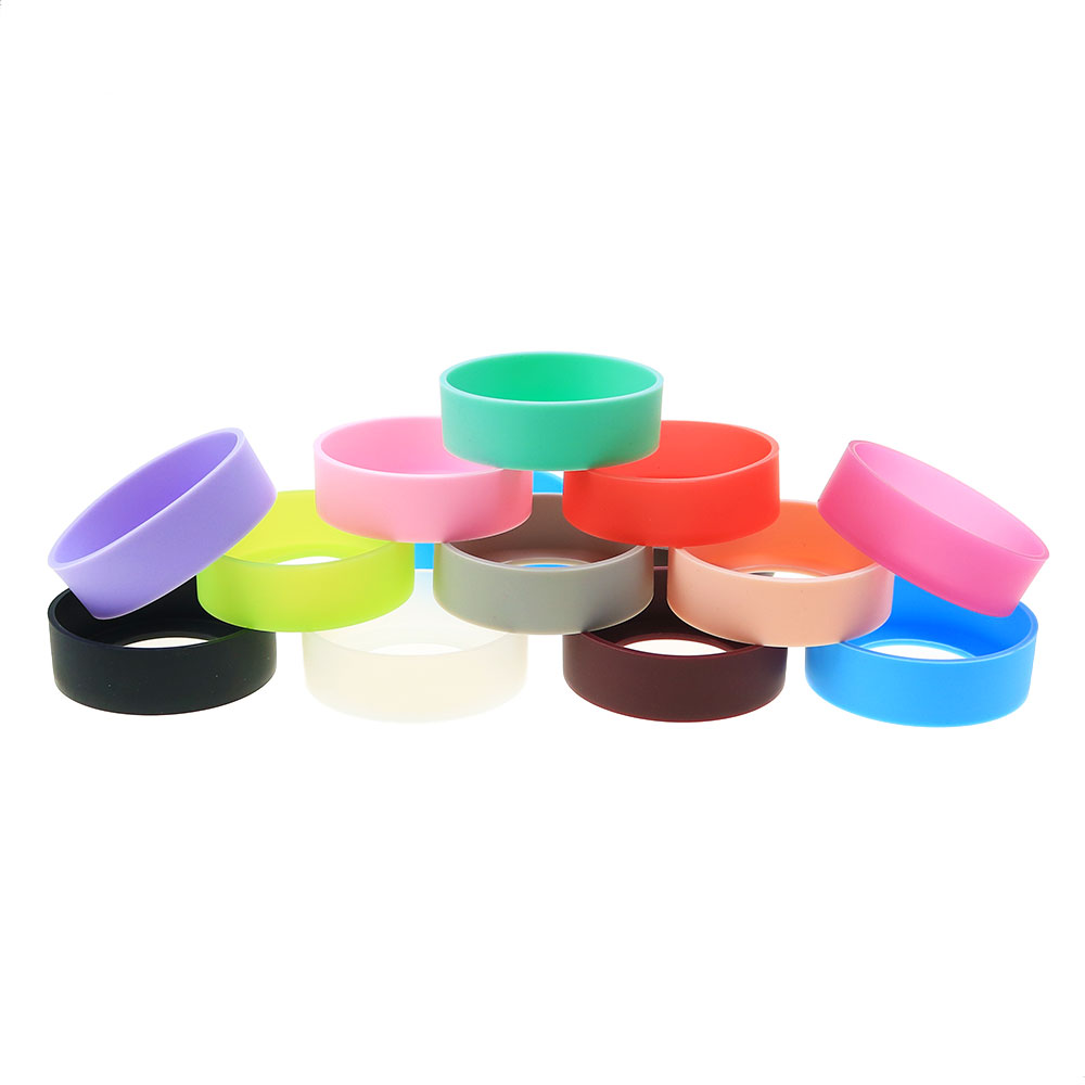 Silicone World de 60 mm Copa de silicona Tapa inferior Manga Copa de agua Tapa de cubierta Vaina Copa de fondo Ringo Resistente a la parte inferior Tapa del fondo