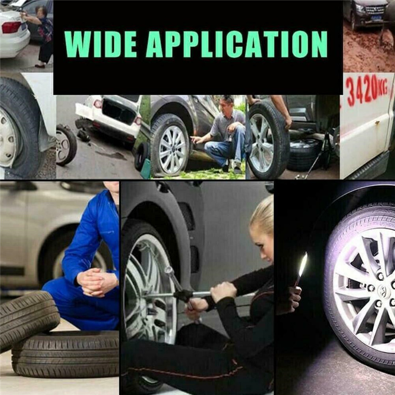 20/Réparation de pneu ongles en caoutchouc Moto-cycle de moto Vacuum Réparation de pneu ongles Nails de pneu auto-réparation