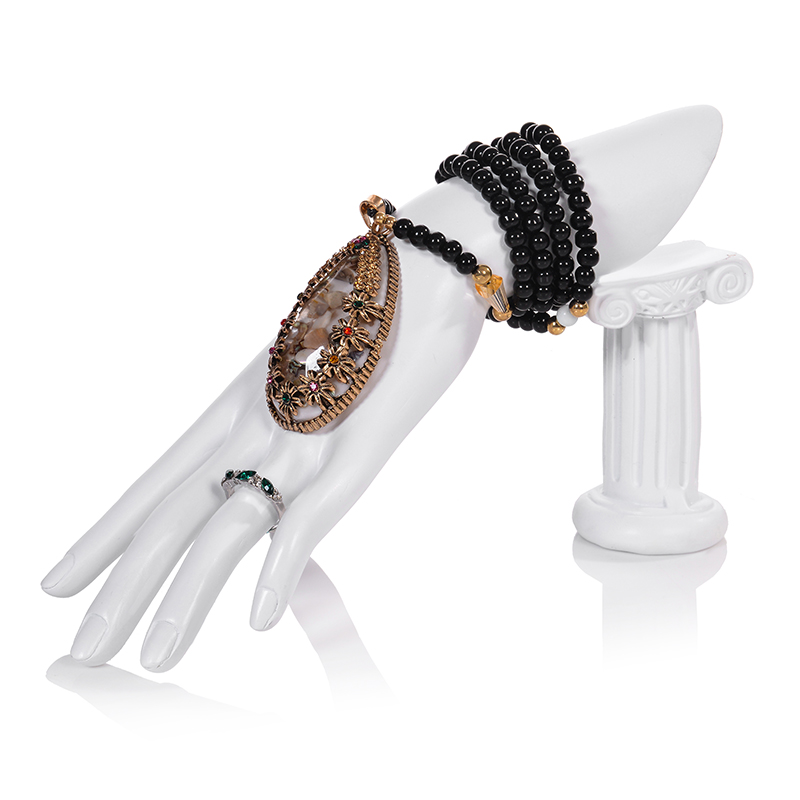 Ny kvinnlig skyltdocka hand för smycken Displayklockor ringar armband smyckemodellhandshowhållare