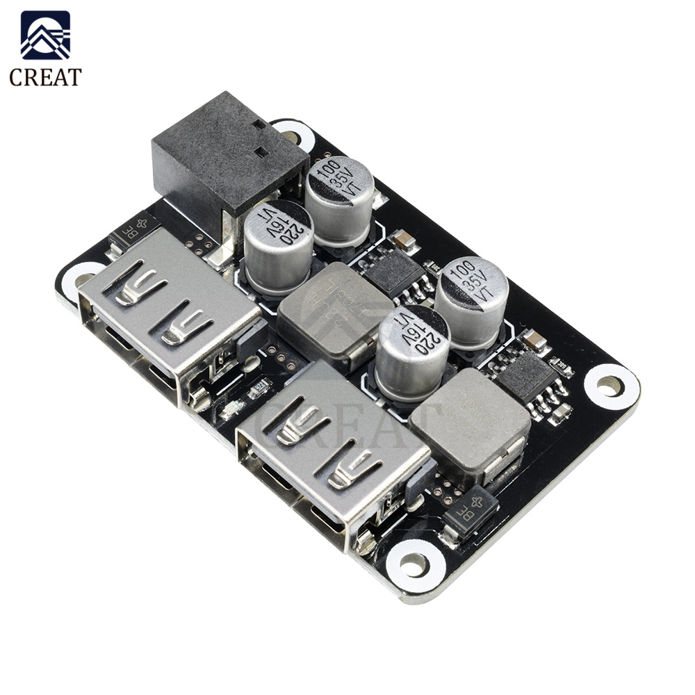 QC3.0 QC2.0 USB DC-DC Buck Converter Caricamento Step Down Modulo 6V-32V 9V 12V 24V 24V a circuito di caricabatterie veloce veloce 3V 5V 12V