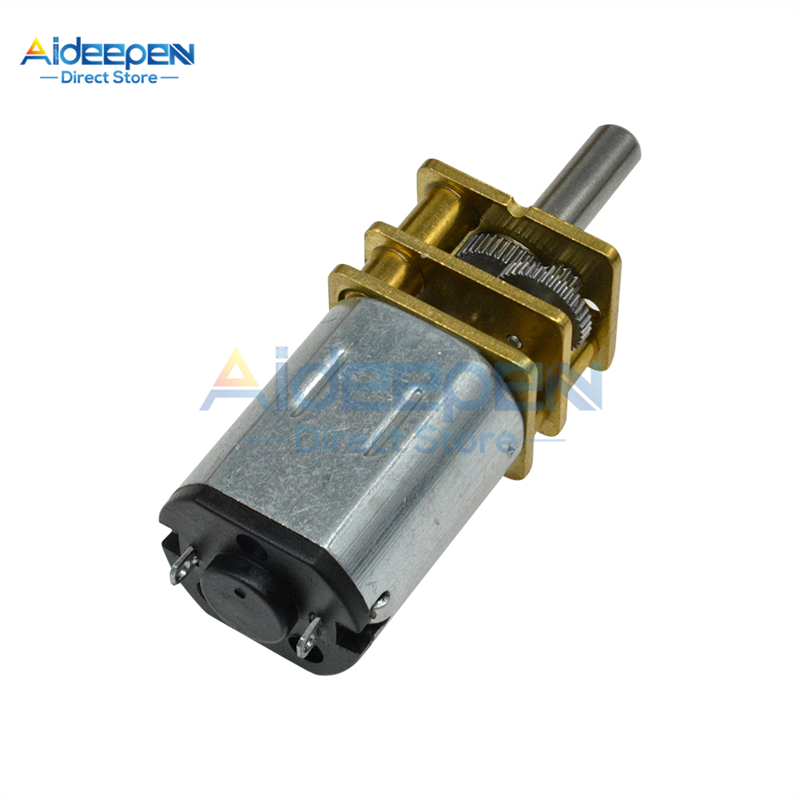 DC 3V 6V 12V GA12-N20 Micro Motor Motor de moteur Motor Gear Gear Motor 30rpm 50rpm 60rpm 100rpm 150rpm 200rpm 300rpm 600rpm 1000rpm