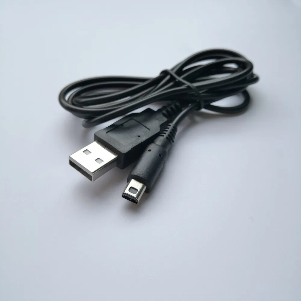 Ladegeräte 500 Prozent 1,2 m USB -Ladekabel für 3DSLL NDSI 2DS 3DSXL
