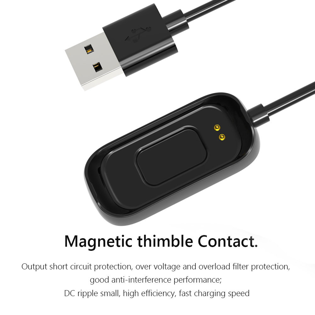 USB Charging Cable for OPPO Band Style (SpO2) Smart Sport Watch Magnetic Charger Dock Wristband Power Supply Adapter Accessory