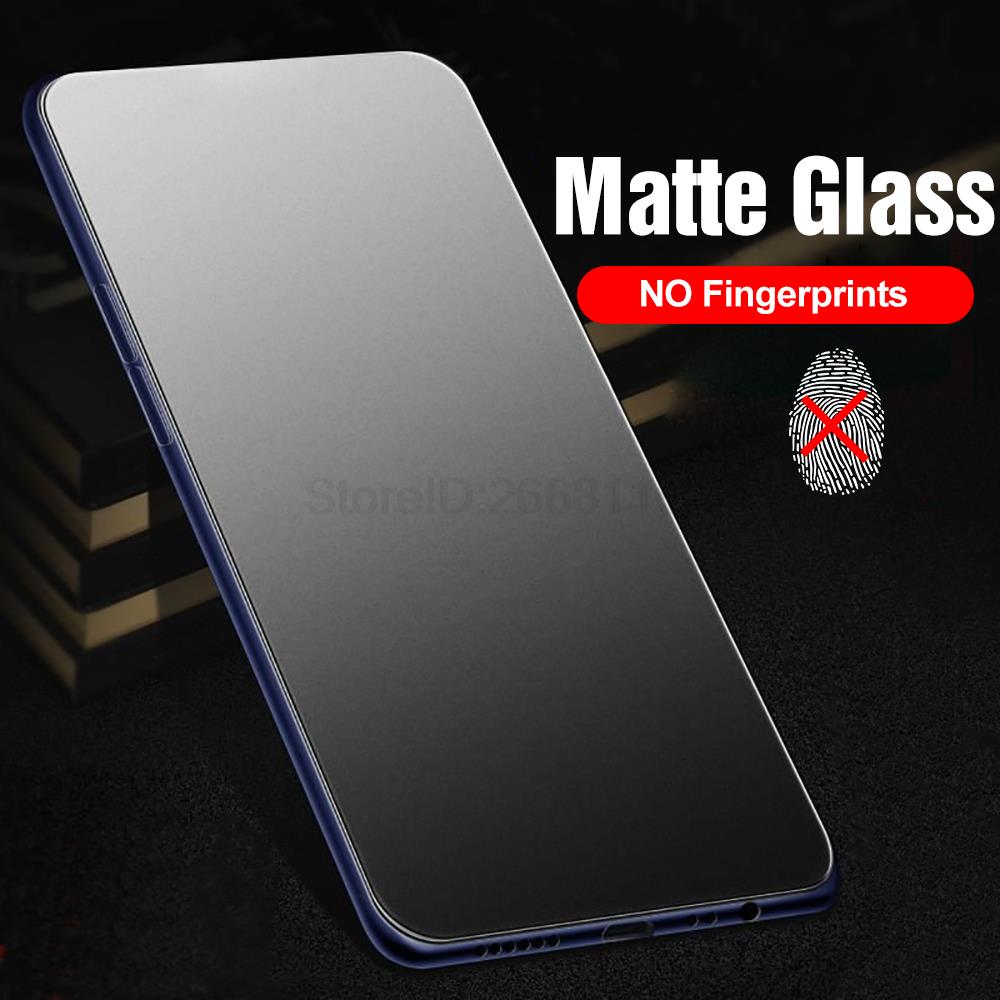 Honor 50 Lite Matte Glass Film for Huawei Honor 9x 8x 9a 8a 10i 60 Ochłoni ekranowy P30 P40 Mate 20 Lite P Smart 2019