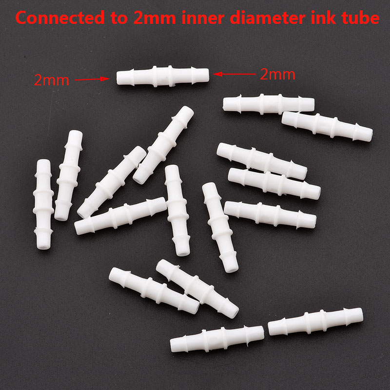 Eco Solvent Y Shape Ink Tube UV Connector For Large Format Y Ink Tube White Connector Printer Machine