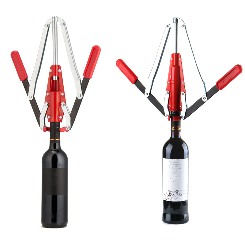 Bouteille de vin à main double manège à la main avec 2 boucles manipulées pour la fabrication viticole de homebrew