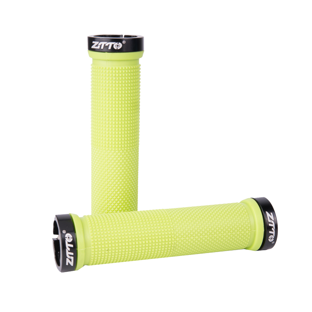 ZTTO MTB Road Cycling Lockable Handle Grip Anti slip Grips for Folding Bike Handlebar bicycle parts AG-16 Alloy + Rubber