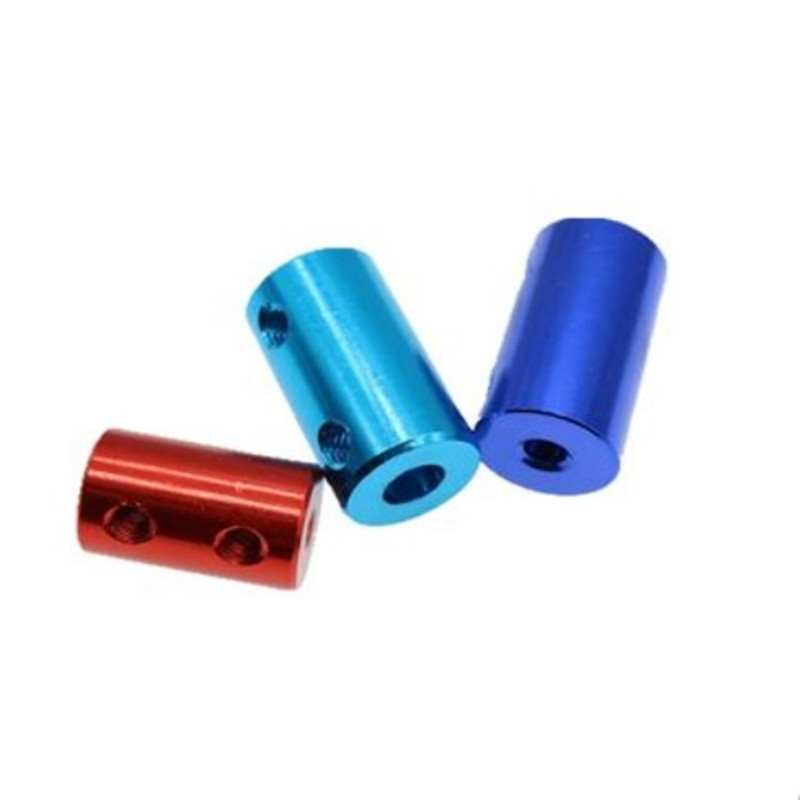 Cavo di accoppiamento in alluminio da Accoppiamento in alluminio 2 mm 3 mm 5 mm 6 mm 8 mm 10 mm stampanti 3d parti di accoppiamento dell'albero blu accessori motori a passo passo