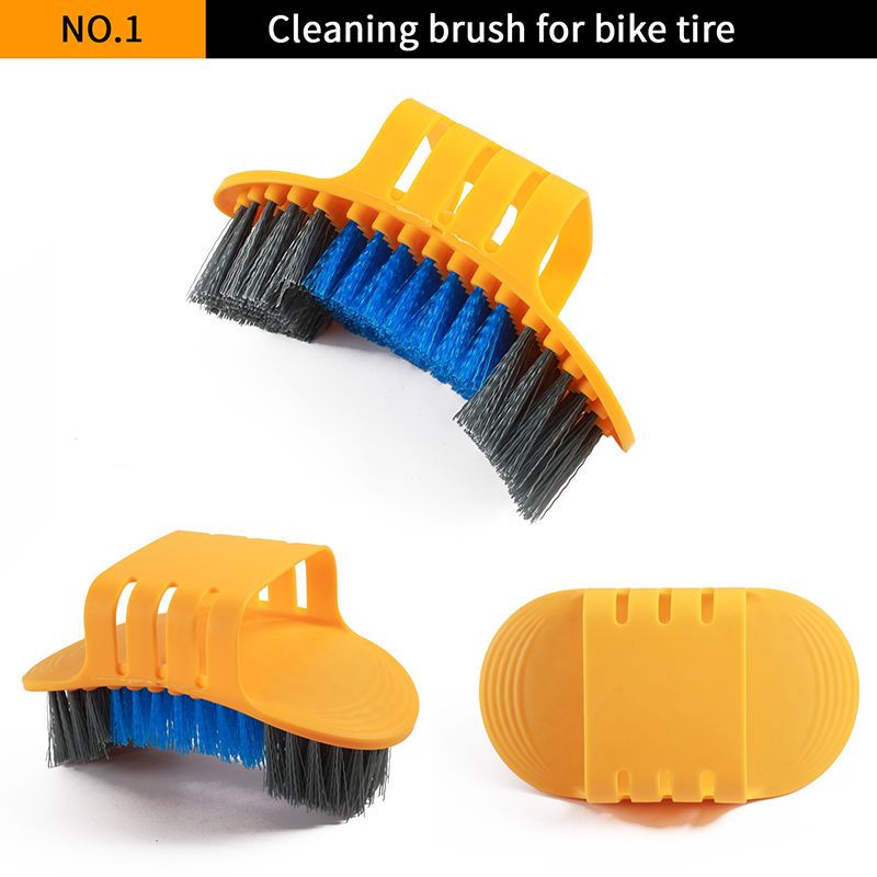 Łańcuch rowerowy czyszczenie górskiego rowerowego zestawu narzędzi do mycia rowerowego szczotki płuczki rowerowe zestaw do czyszczenia