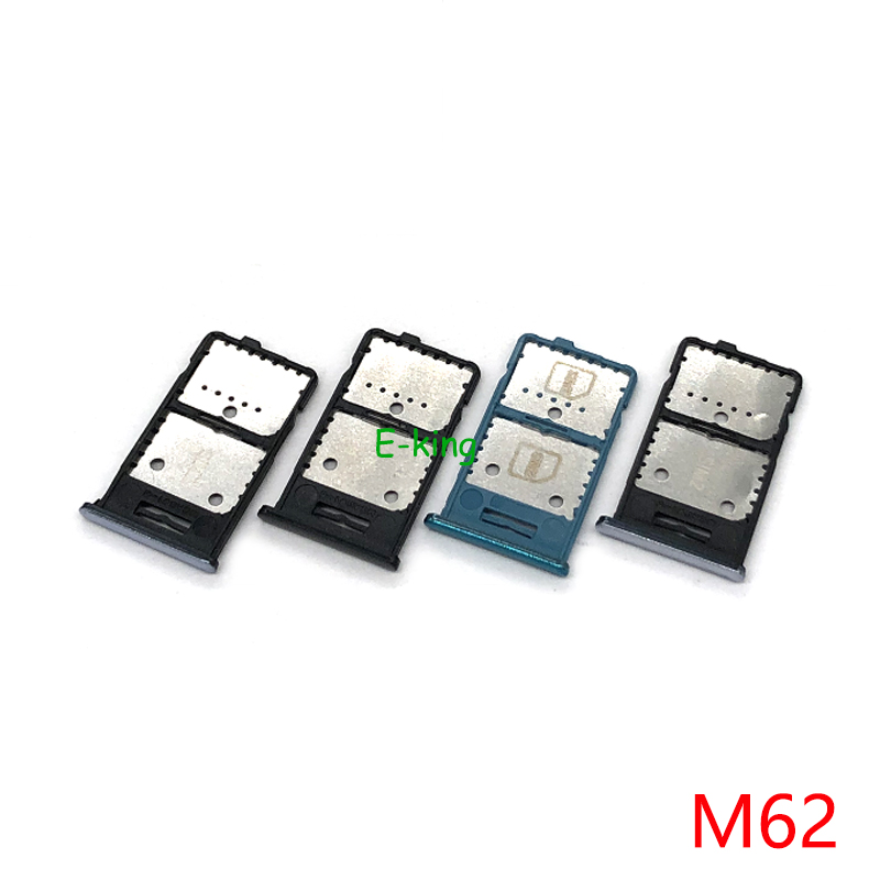 Para o Samsung Galaxy M12 M22 M32 M52 M62 SIM SLOT Slot Bandejas SIM SIM CARDE LEITOR DO