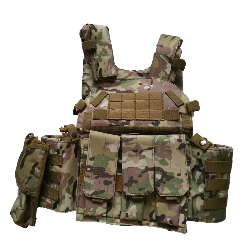 6094 FG Multicam Camo Viete tactique MOLLE MOLULAL MOMO AirSoft Paintball Combat Military Hunting Vest Vêtements ACCESSOIRES