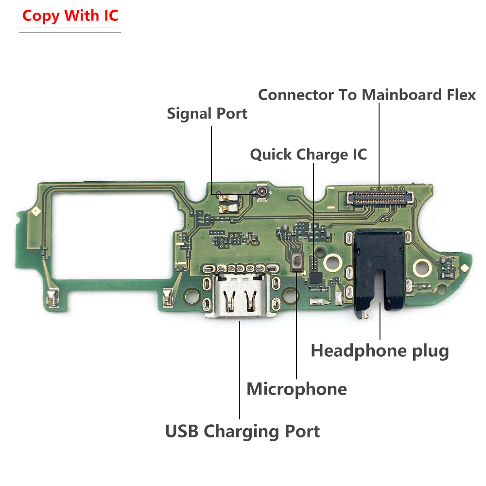 New New Port Charger Charger Socket Connector Board for OPPO Realme 2 C12 C15 7 6i 5i 5i 3 Pro C11 C20 C25 شحن سريع