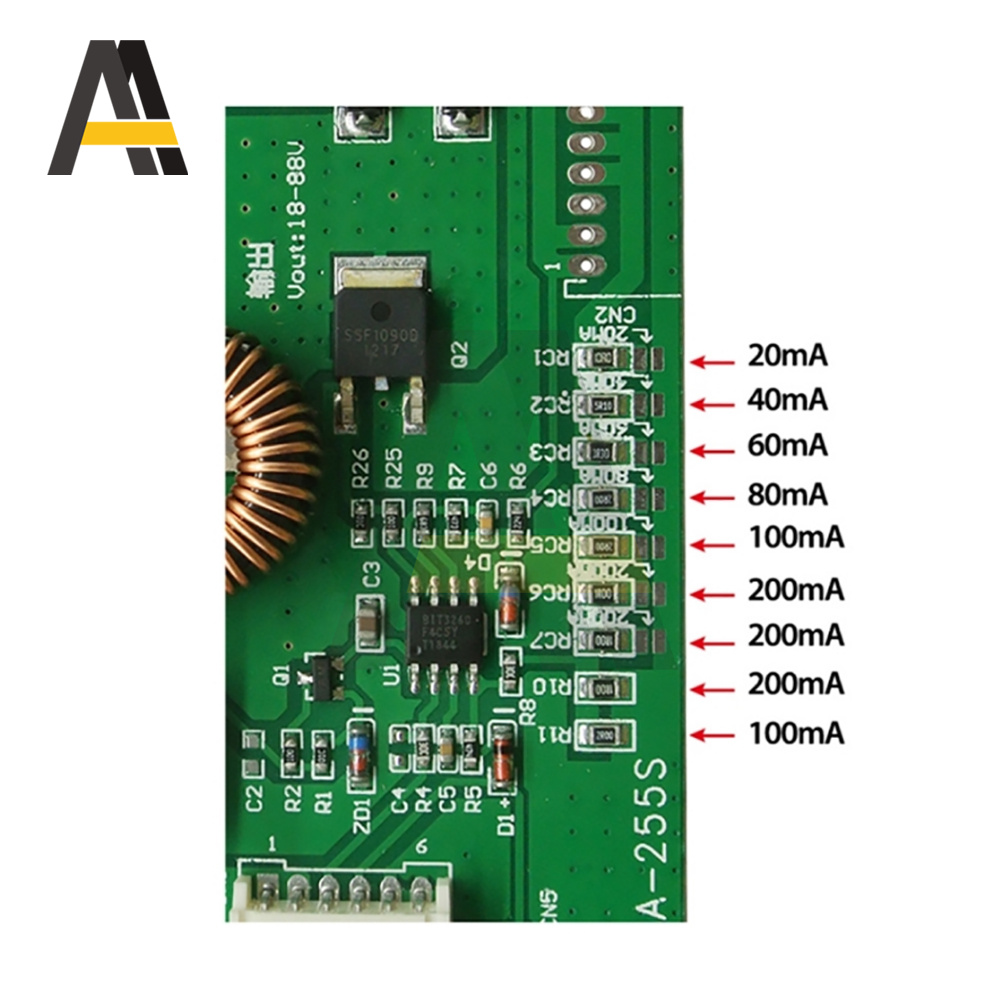 CA-255S 10-48 cali LED LCD TV Podświetlenie stałą prądową płytkę sterownika falownika 22-60 cala 55-255V prąd Booster boa