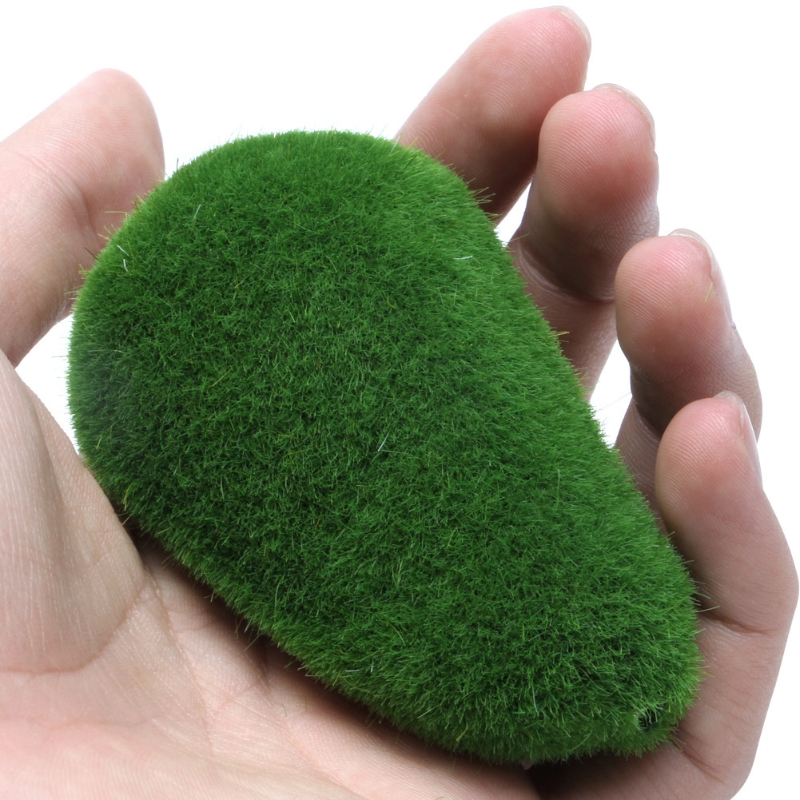 Vistankgarnalen Zeewier Ball Diy Marimo Moss Balls Artificial Grass Turf Mini Fairy Garden Micro Terrarium Ornament Decoratie