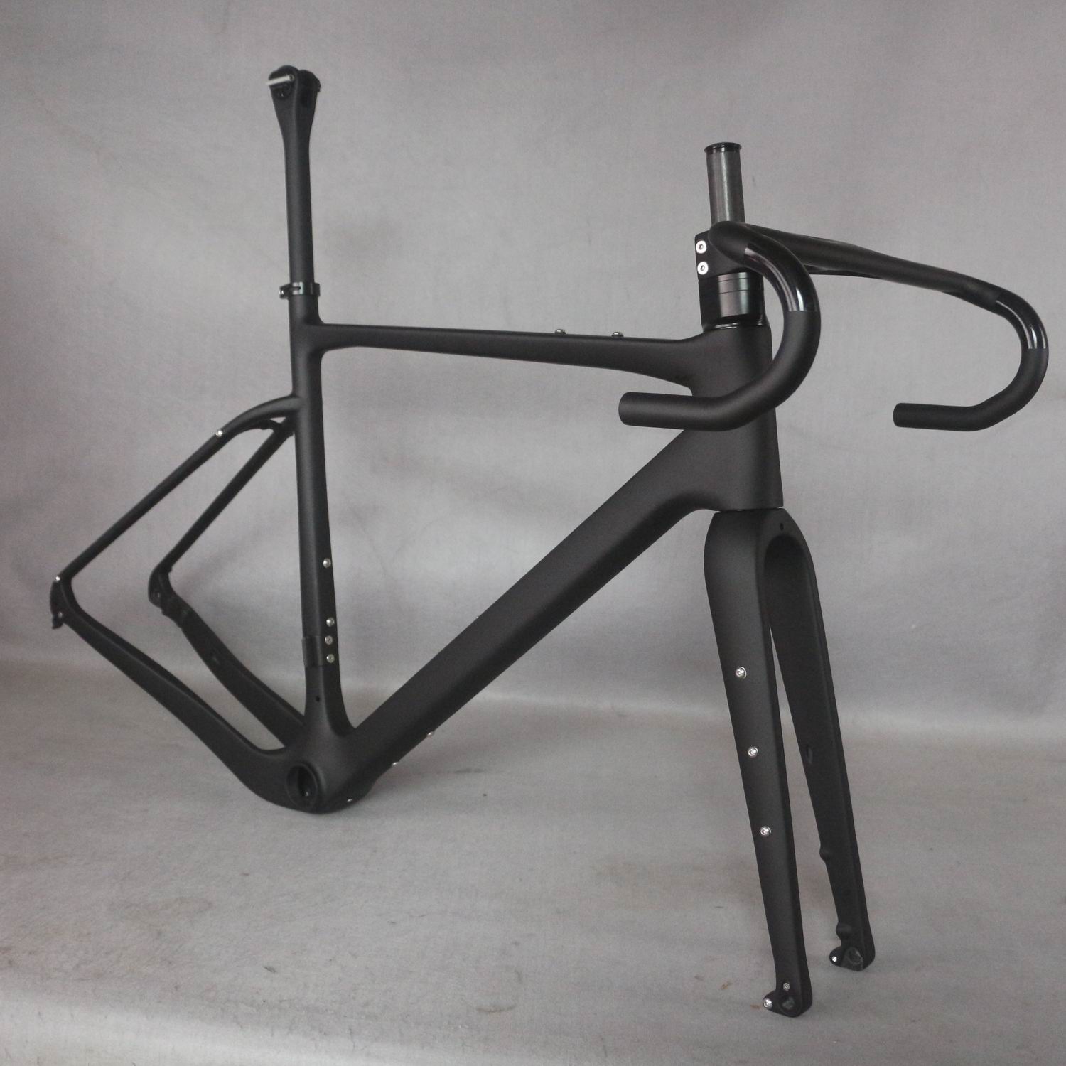Cadre de vélo de gravier de gravier, cadre à disque de gravier, super léger, T1000, GR044, gravier à vélo, conception d'usine, vente