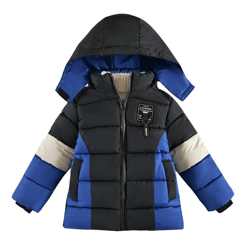베이비 보이즈 재킷 가을 겨울 재킷 소년 어린이 재킷 아이 키즈 후드 가루 따뜻한 겉옷 코트 2 3 4 5 년
