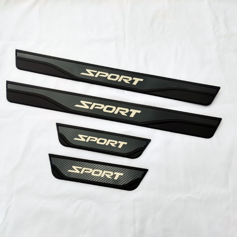 Accessoires de voiture pour Ford Bronco Sport 2022 Porte Sill Scuff Plate Protector Stickers Styling Trim Seuil Pédales Couvercle