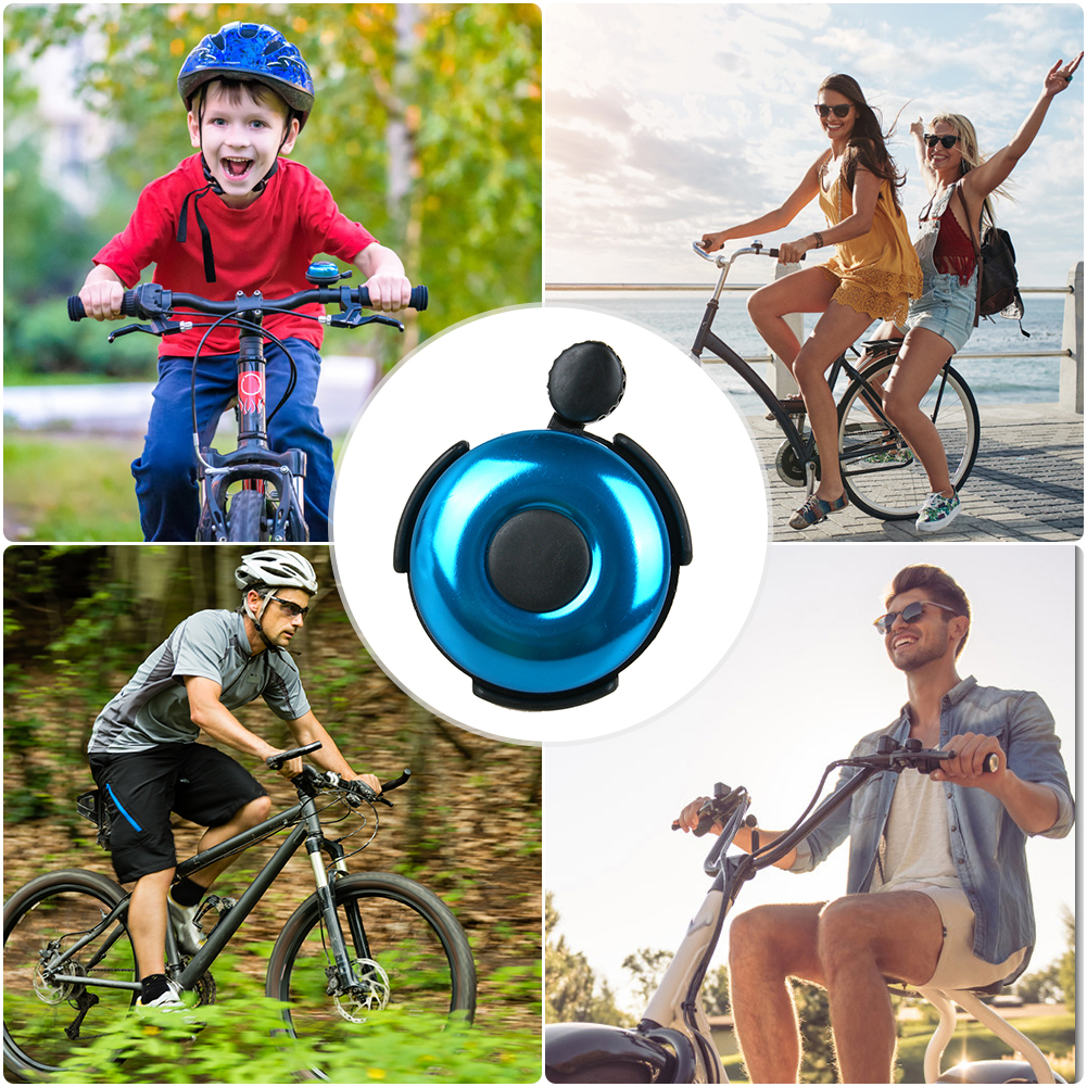 1-Bicycle Bell Mountain Road Bike Horn Sound Alarm voor veiligheid Cycling Stuurring Kids Bicycle Call WAARSCHUWING RING